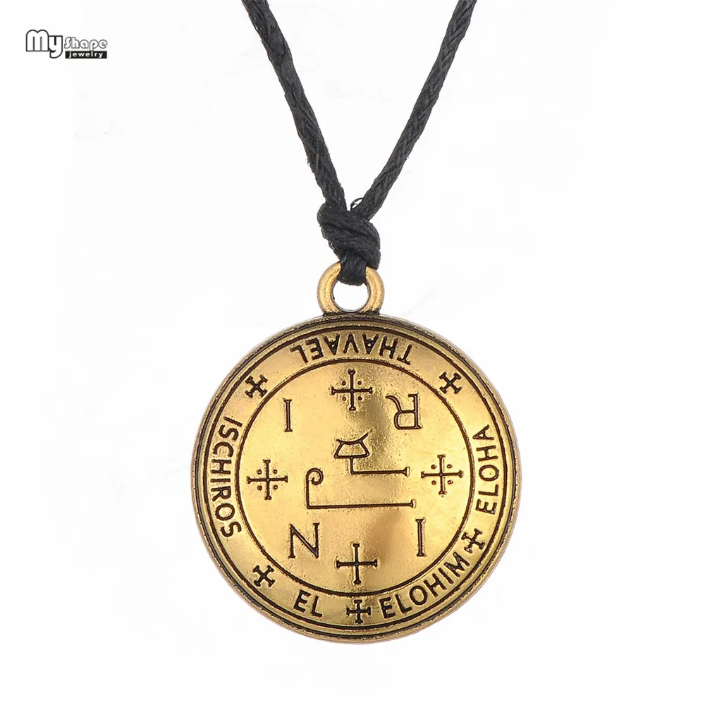 Моя форма печать Archangel Thavael Enochian кулон искусственный амулет ангел винтажная