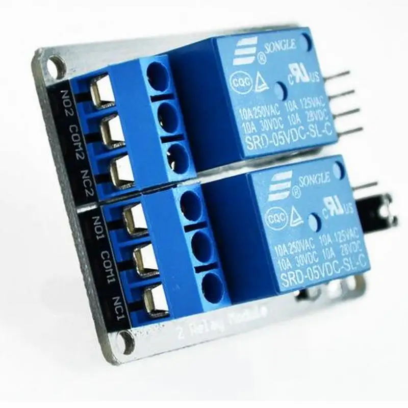 Новый Двухканальный релейный модуль 5 В для Uno R3 Raspberry Pi|module 5v|module relayrelay module 2 channel |