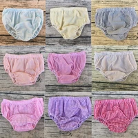 2017 hot sale new arriveal multicolor cotton seersucker newborn boys bloomer baby girls diaper cover toddler shorts in wholesale