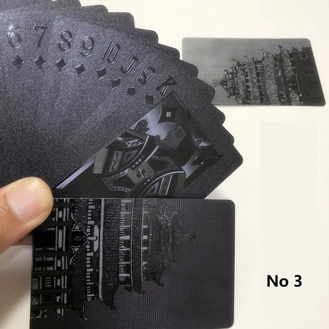 Новое прибытие картас покер карты пластиковые игральные карты Speelkaarten Jeu De Carte Juego De Cartas покер звезды Волшебная карточная игра - Цвет: No 3