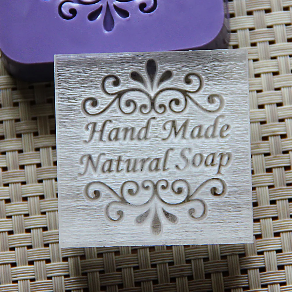 

Nicole Soap Seal Stamp Natural Handmade Mold Chapter