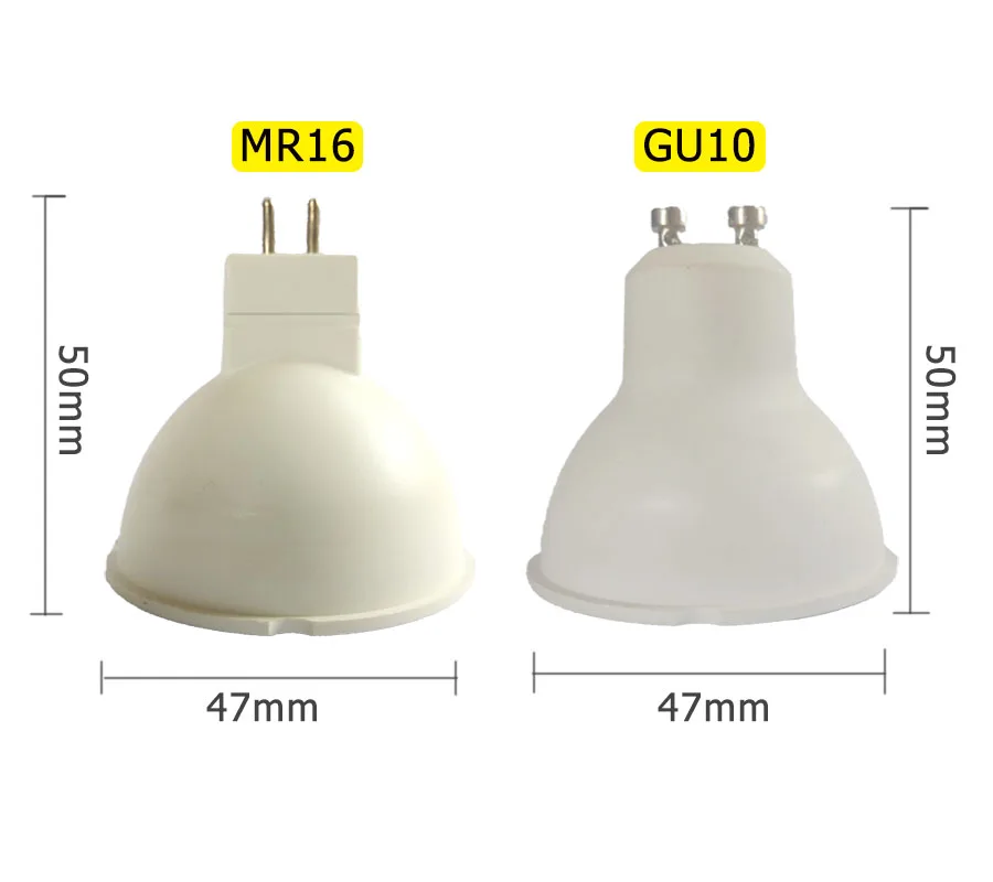 GU10 MR16 Светодиодная лампа лампада 6 Вт 220 В Bombillas Светодиодный прожектор SMD 2835