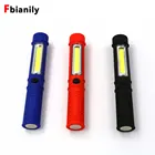 Многофункциональная светодиодсветодиодный вспышка COB для обслуживания, фонарь, лампа с магнитом, портативный мини-светильник AAA, фонарик