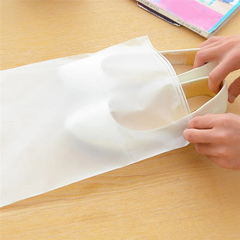 1 шт. портативный дорожный мешочек для хранения полупрозрачная пластиковая