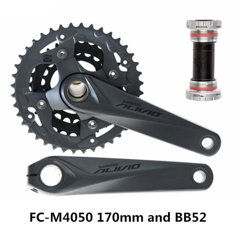 Абсолютно новая Оригинальная подлинный SHIMANO ALIVIO FC M4050/FC M4060 170 мм Звездочка 9/27