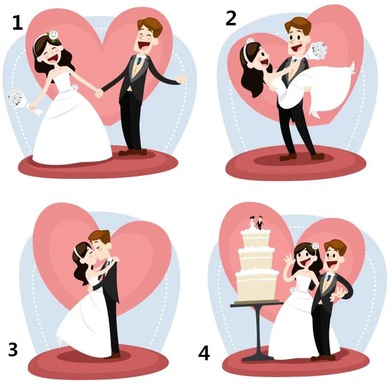 100pcs Personalized Wedding Favor Tag Gift Tags Bridal Shower Self-Adhesive Stickers Paper Sticker Decoration | Дом и сад