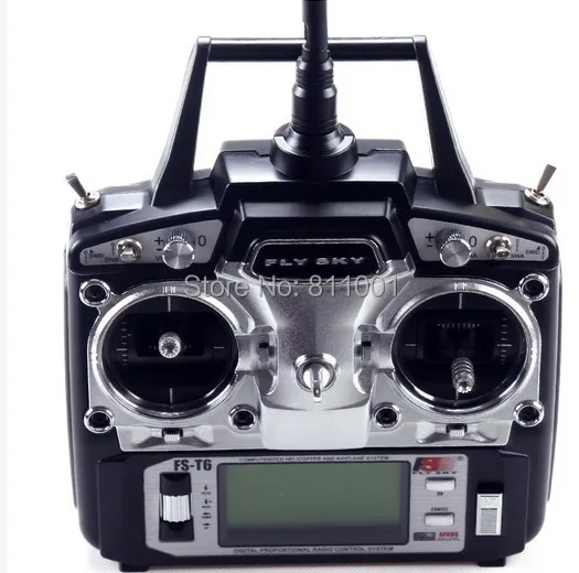 Отправка в течение 24 часов FS FlySky FS-T6/FS T6 2 4G Цифровой Пропорциональный 6-канальный