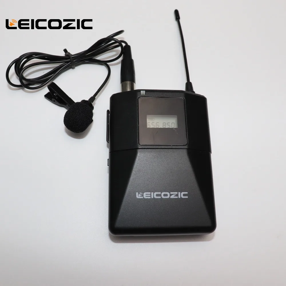 Leicozic истинное разнообразие uhf беспроводной микрофон системы QLXD4 QLDX4 QLXD2 цифровой беспроводной микрофон sem fio полный комплект