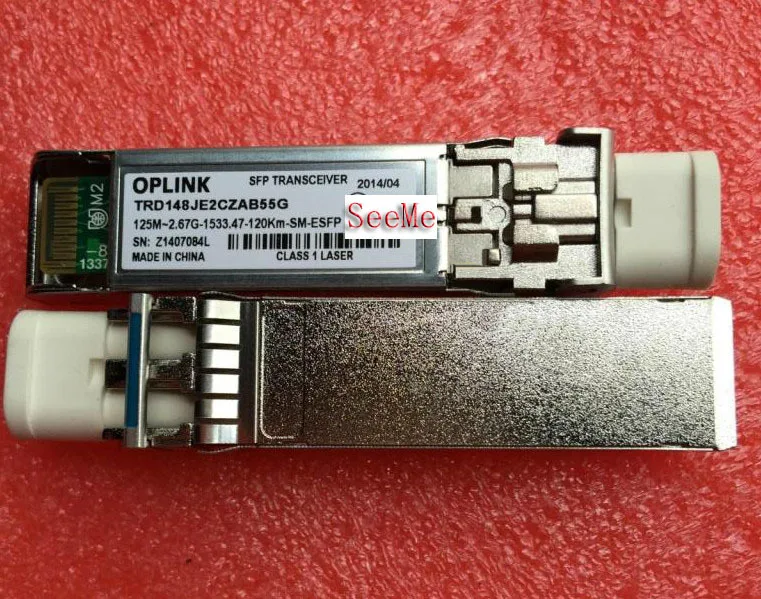 

OPLINK TRD148JE2CZAB55G, 125M-2.67G-1533.47-120KM-SM-ESFP
