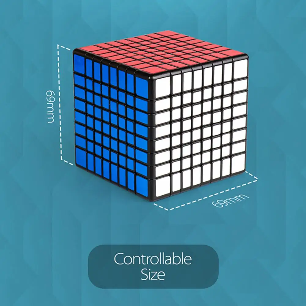 RCtown 8x8 Магическая головоломка куб Твист Головоломка скоростной для взрослых