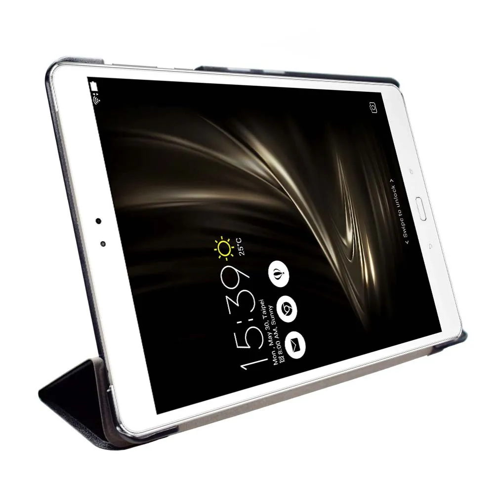 Ультратонкий кожаный чехол книжка для ASUS ZenPad 3S 10 Z500M (9 7 дюйма)|folio case|cover for tabletasus