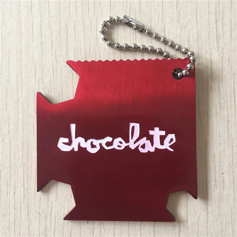 Chocalate T Tool Высококачественные синие инструменты для скейтборда с рисунком T инструменты с дешевой ценой с L ключ и 3 розетки для затягивания и монтажа грузовиков - Цвет: Chocalate T Tool