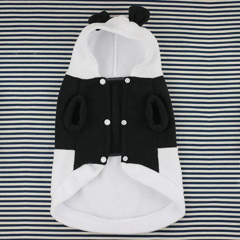 Dog Clothes Hoodie Coat Outfits ropa para perro roupa cachorro Cat Puppy Clothing Small Costume Funny Panda Pet Apparel | Дом и сад