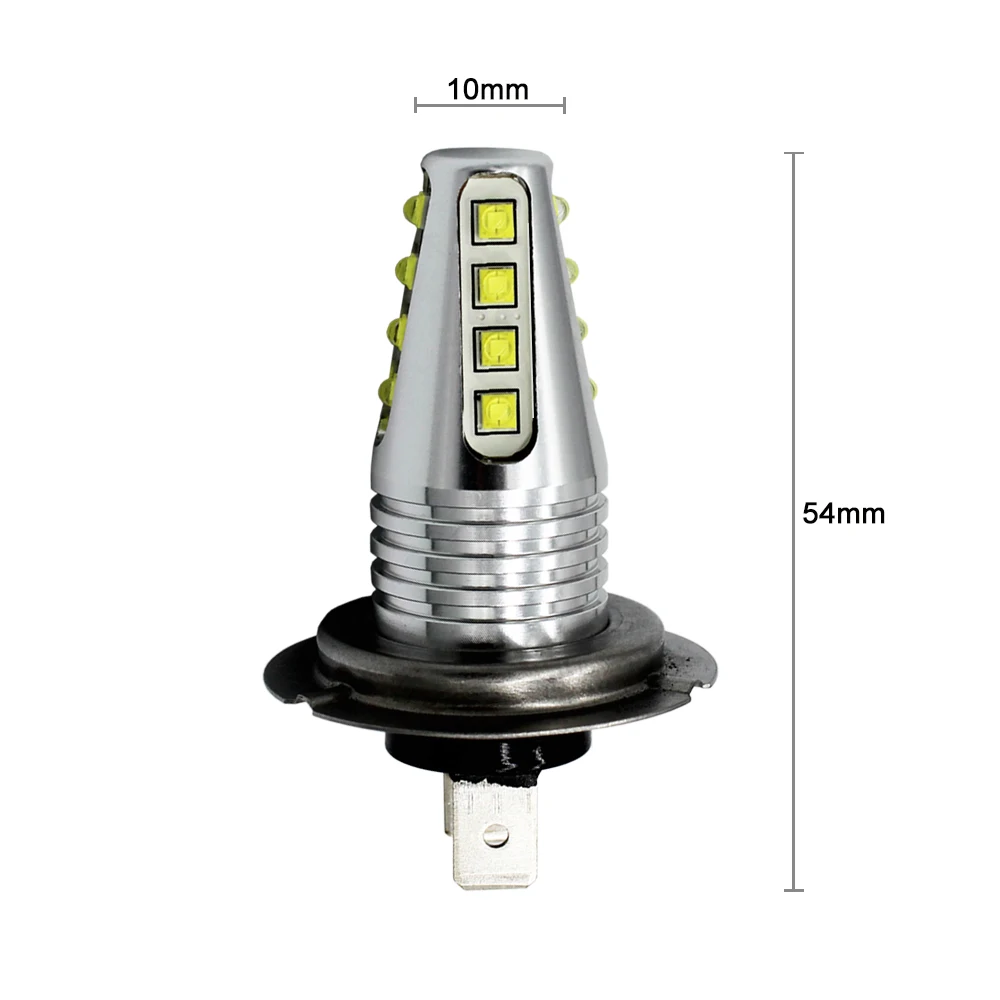2 шт. Автомобильные фары H4 LED H7 H8 H11 для авто led 9005 HB3 9006 HB4 противотуманные Ходовые