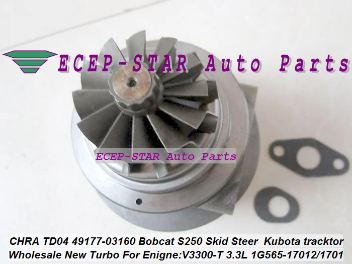 Картридж турбо CHRA 49177 08130 03130 03140 1G565 17013 для Mitsubishi Pajero L200 Bobcat S250|turbo cartridge|cartridge turboturbo