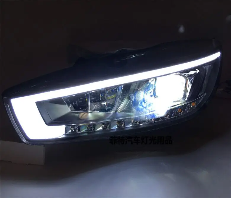 Фетт фары автомобиля укладки головная лампа подходит для Chevrolet Cruze 2015