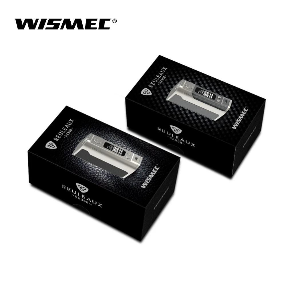 Оригинальная электронная сигарета Wismec Reuleaux RX300 TC Mod Box/Gen3 mod 300 Вт Max Output Использует