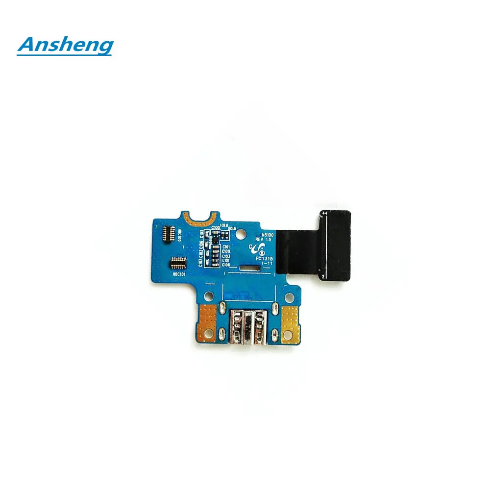 Ansheng порт зарядки Micro USB зарядное устройство док станция разъем гибкий кабель для