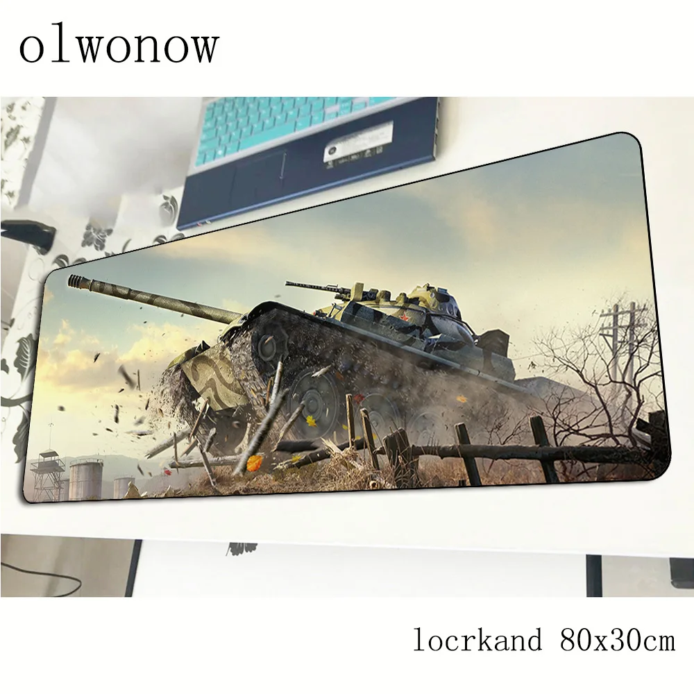 Коврик для мыши World of танки 80x30 см игровой коврик рождественских игр компьютерный