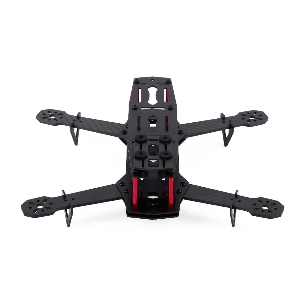 Углеродное волокно ZMR250 C250 Квадрокоптер и MT1806 2280kv двигатель и BLHeli 12A Esc и CC3D Контроллер полета 5030 Prop для QAV250