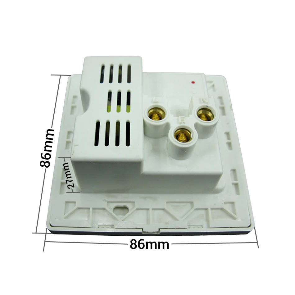 Настенная розетка Универсальная стандартная с 1 А двойным USB портом зарядное