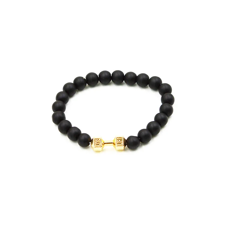 Ювелирные изделия из натурального камня унисекс лава тигровый глаз бусинки