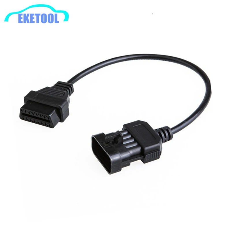 Opel 10Pin OBD OBD2 соединительный кабель с разъемом кабеля работает для Vauxhall/Opel OPCOM