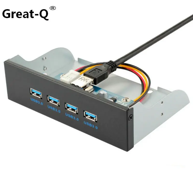 Great Q 4 порта USB 3 0 для настольного компьютера передняя панель оптические приводы