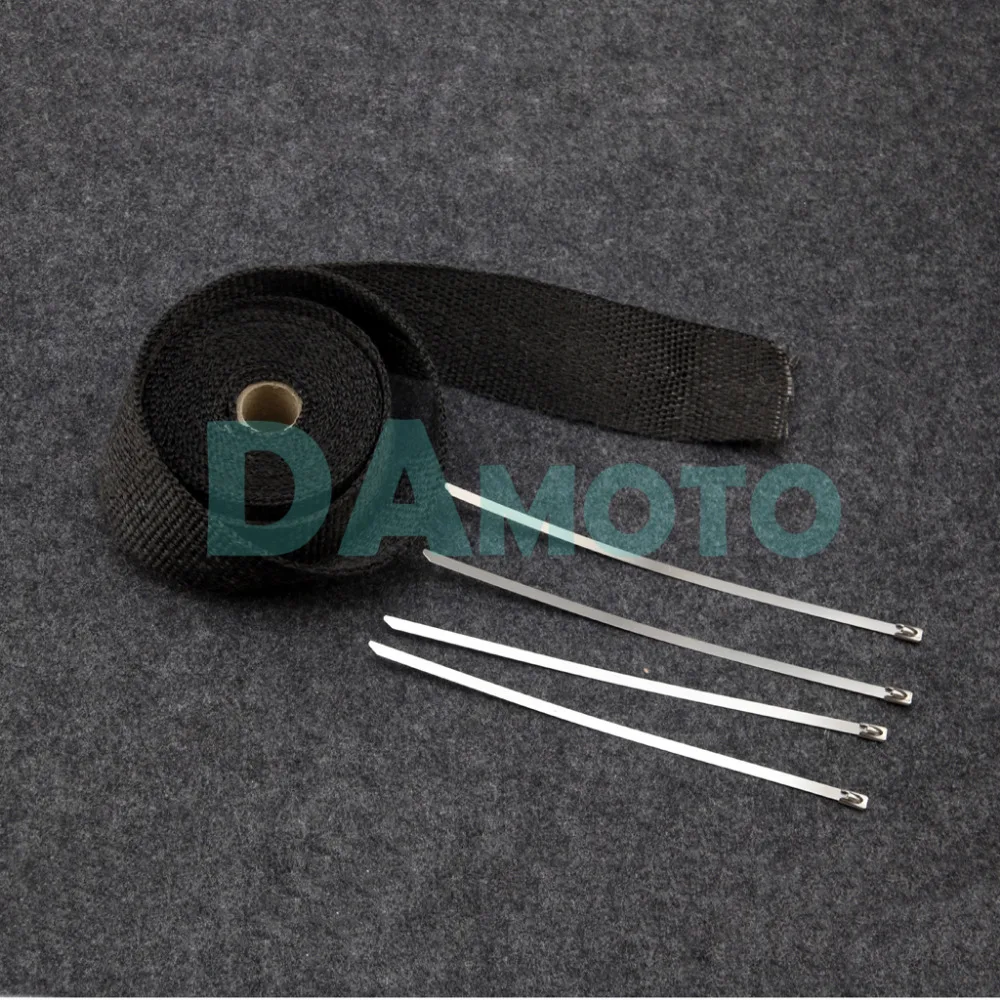 5 м и 10 Мотоциклы бумага для выхлопной трубы мотоцикла обертывание