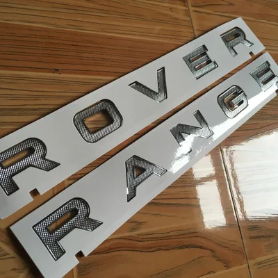 20X Новый высокое качество RANGE ROVER 3D крышка головки стикер с номером