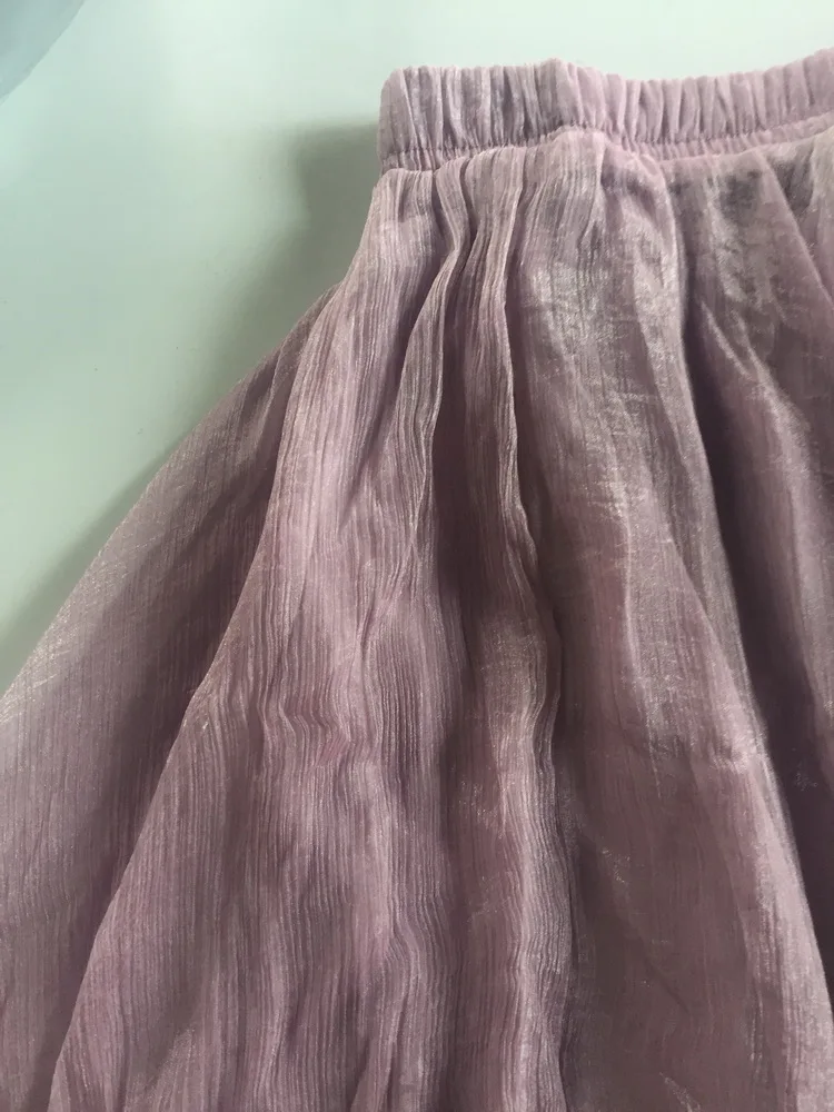 Длинная шифоновая юбка Uwback женская летняя длинная бохо для пляжа 2018|saia faldas|women