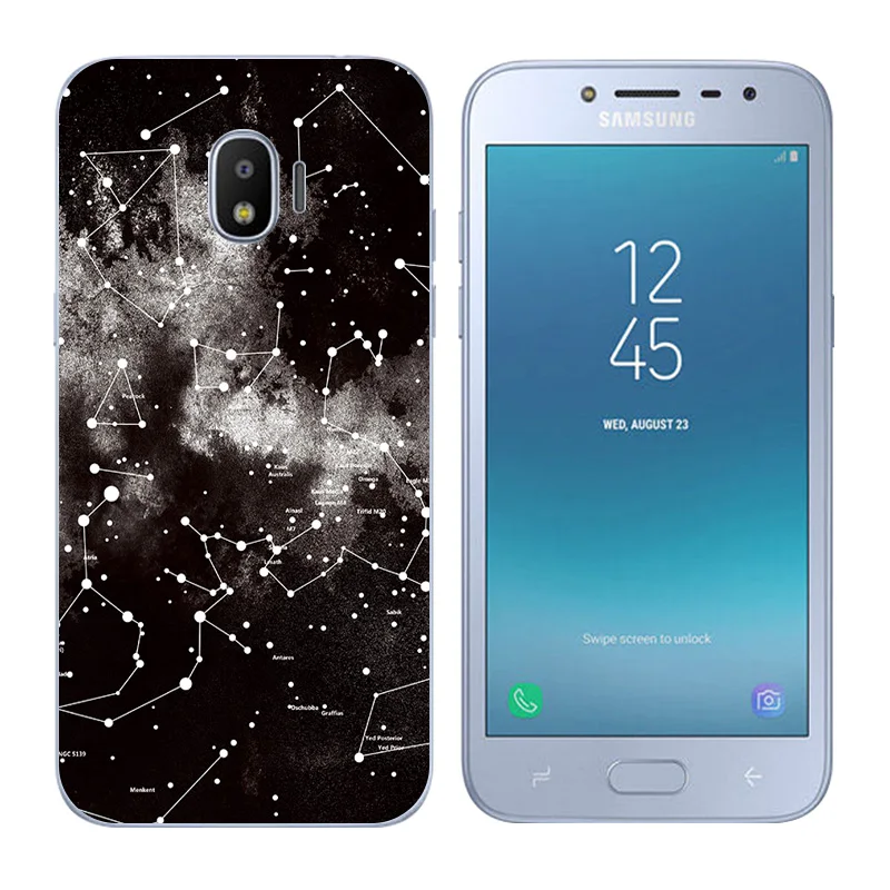 Прозрачный мягкий силиконовый чехол для Samsung Galaxy J2 Pro 2018/SM-J250F |