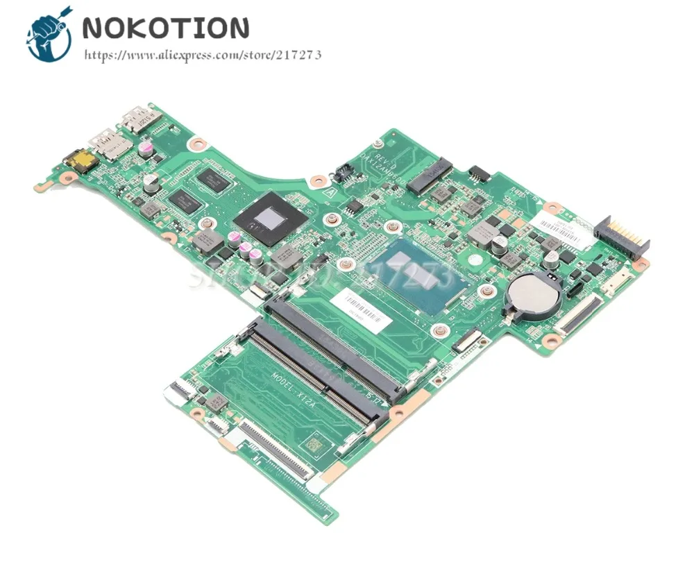 Материнская плата NOKOTION для ноутбука HP Pavilion 15 AB основная материнская BAORD DAX12AMB6D0 841911