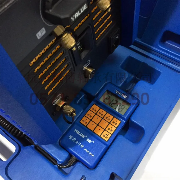 Интеллектуальная разливочная машина VRC-6100i наполнения хладагента взвешивания цифровой дисплей