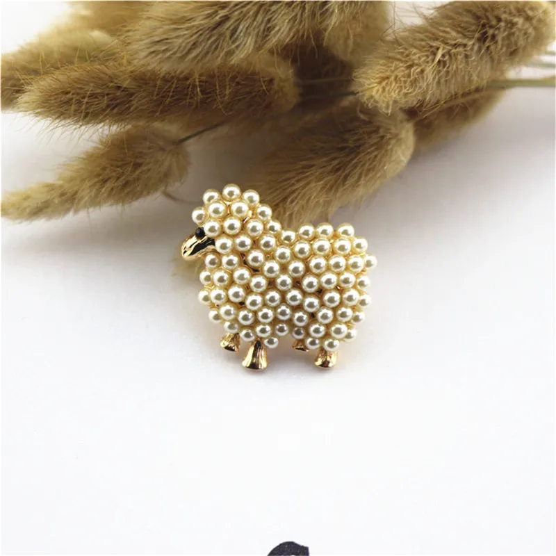 Женская Брошь с имитацией жемчуга в европейском и американском стиле ретро 2019 |