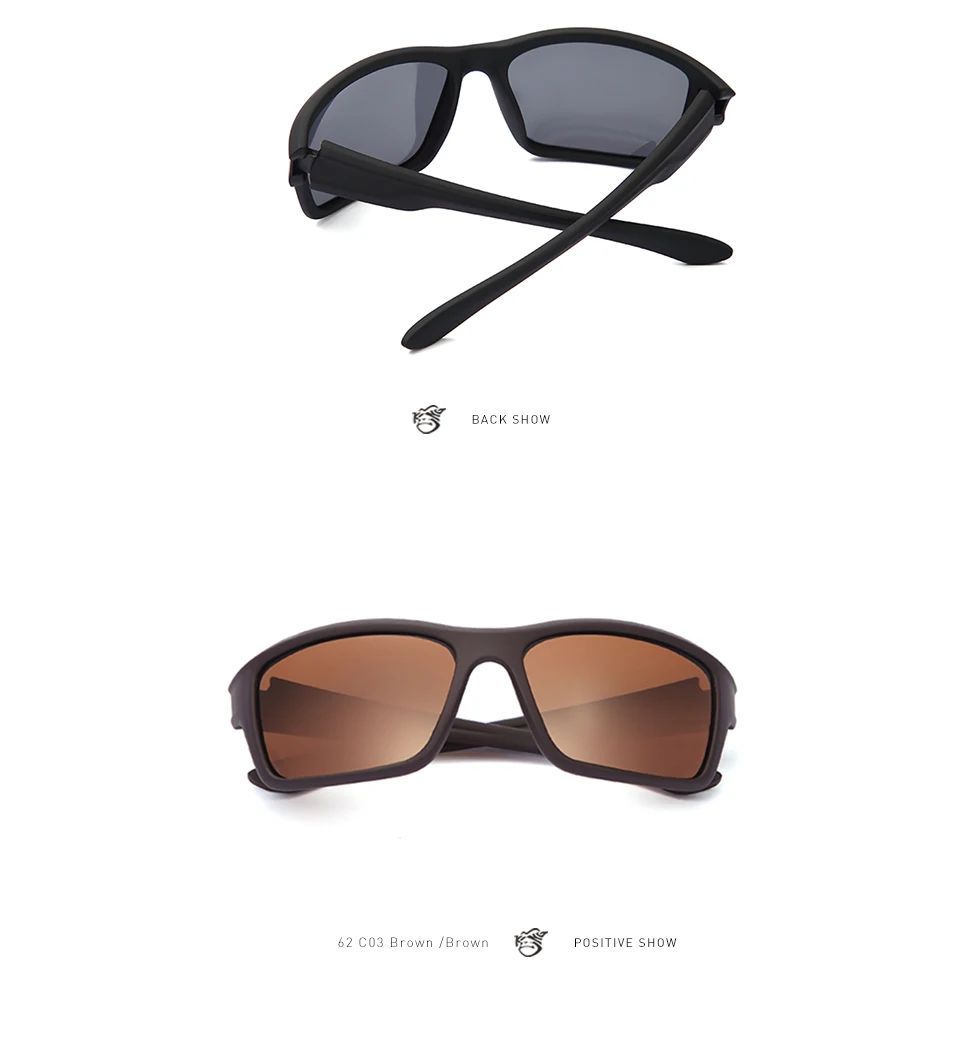 Поляризованные мужские солнцезащитные очки POLARKING Oculos de sol Модные спортивные очки для путешествующих солнцезащитных очков