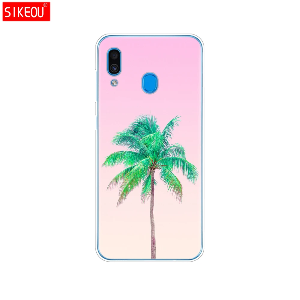 Чехол для samsung Galaxy A20 чехол A20E полиуретан) и силикона с откидной крышкой для samsung A20 20 A205F A20E A202F чехол Мягкие Чехлы бамперы - Цвет: 33978