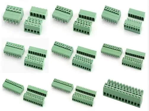 2EDGK-3.81 2/3/4/5/6/7/8/9/10/11/12Pin Straight Terminal Plug Type 300V 8A 15EDG 3.81mm Pcb Screw Block | Обустройство дома