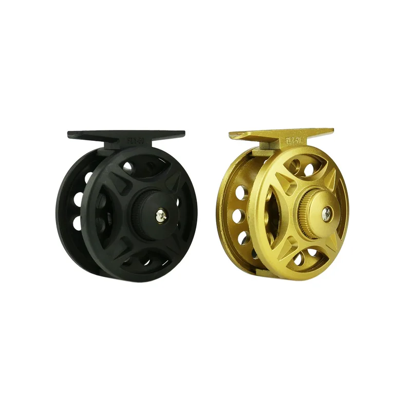 FLY 2+1BB Fly Fishing Reel Drag High Quality Plastic Spool Fresh Salt Water Sea Carp Hand changed Tackle Pesca|Рыболовные катушки| |