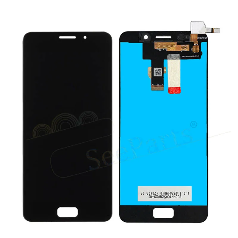 Черный для 5 2 &quotAsus Zenfone 3s Max ZC521TL ЖК дисплей сенсорный экран дигитайзер сборка +