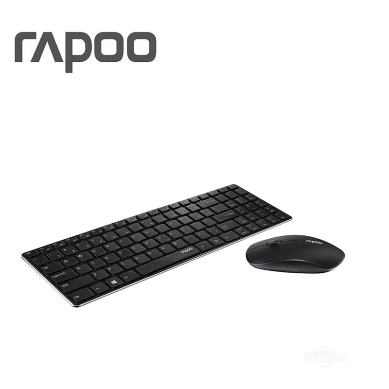Новая многофункциональная Бесшумная беспроводная клавиатура Rapoo Combos Bluetooth 3 0/4 0 RF