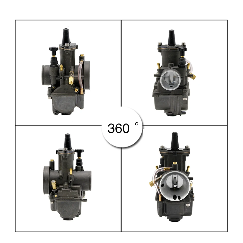 ZSDTRP карбюратор для мотоцикла PWK 28 30 32 34 мм 125CC 150CC GY6 с силовыми струями скутера ATV Dirt