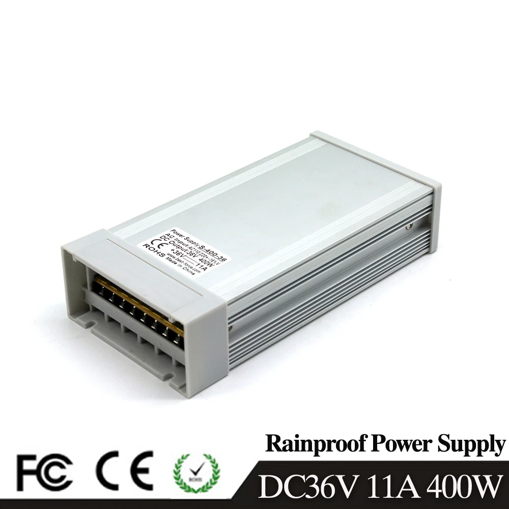 Источник питания DC36V 400W 360W 350W 300W 200W 180W 150W 120W 100W 72W 60W 48W 36V DC Swiching для освещения