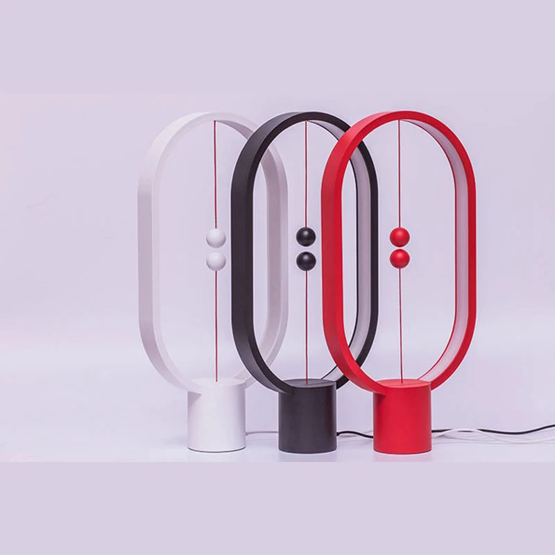 Современные светодиодные настольные лампы сбалансированная лампа ночник USB