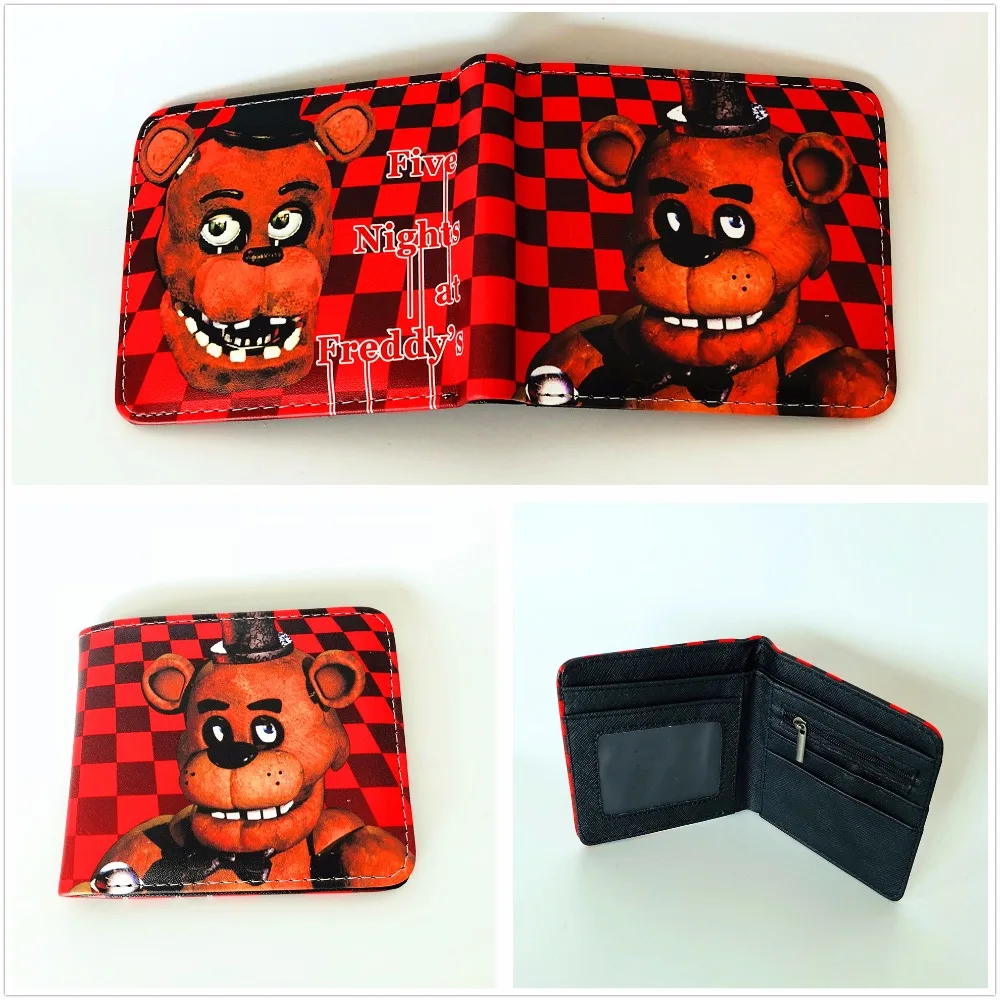 Новый desginl аниме пять ночей у Фредди Бонни Fazbear мультфильм короткий кожаный