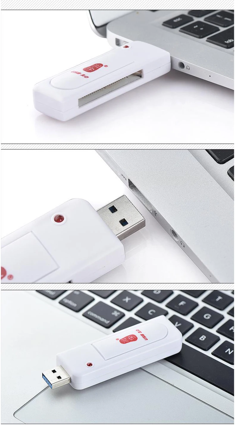 Kawau CF кард-ридер 3,0 USB высокоскоростной адаптер с слот для карт памяти CF C301 максимальная поддержка 256 ГБ кард-ридер для компьютера