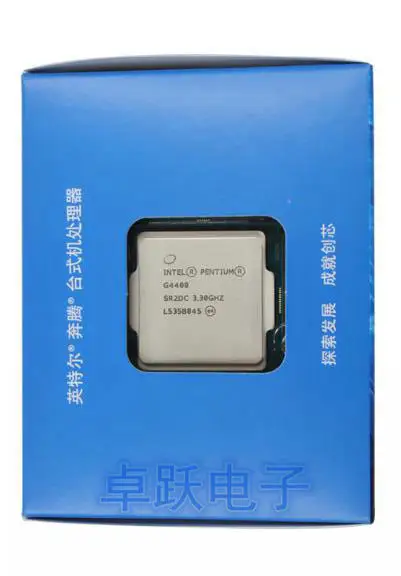 Процессор Intel Pentium G4400 в китайской коробке LGA1151 14 нанометров двухъядерный 100%