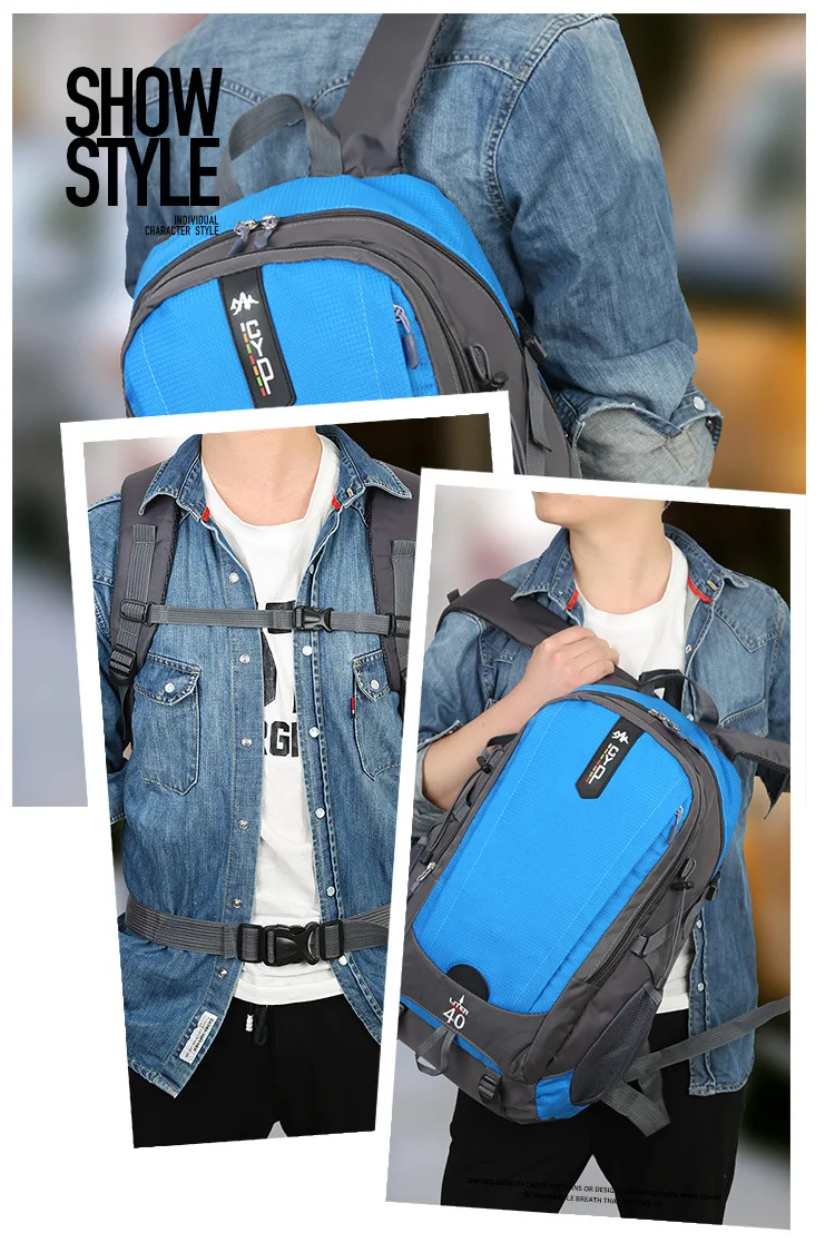 Chuwanglin 55L рюкзак для ноутбука, повседневные мужские рюкзаки, модный мужской рюкзак, Большой Вместительный рюкзак для путешествий D6036