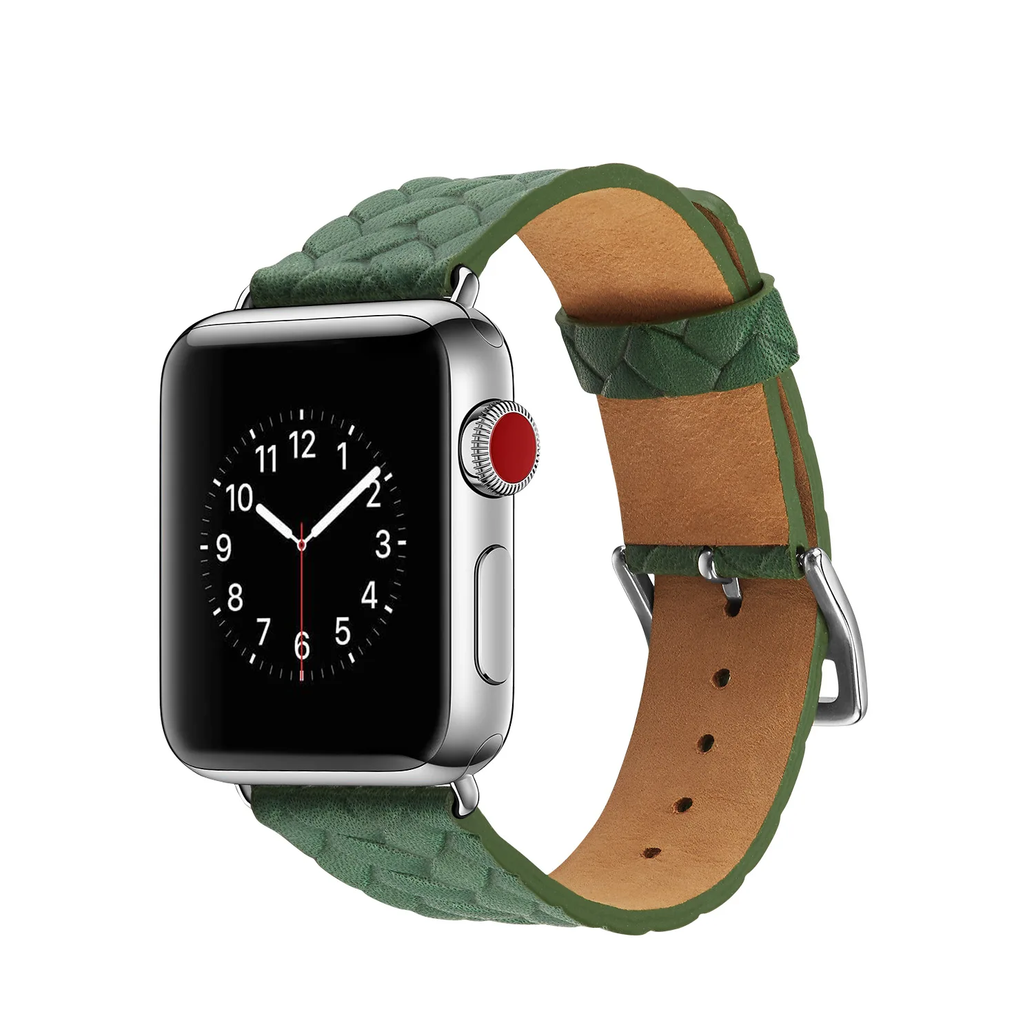 Ремешок для часов из натуральной кожи Apple Watch 38 мм 42 Серия 1 2 3 4 кожаный ремешок iWatch