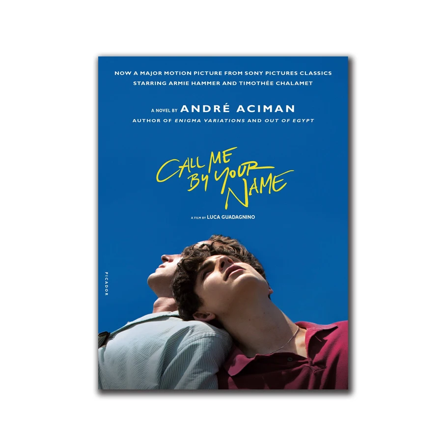 Художественный плакат с надписью Call Me By Your Name печать фильмов домашний Настенный